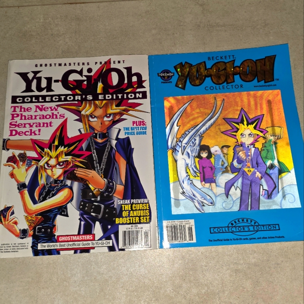 Vintage Yu-Gi-Oh Collector's Edition Magazine 2002/2003
